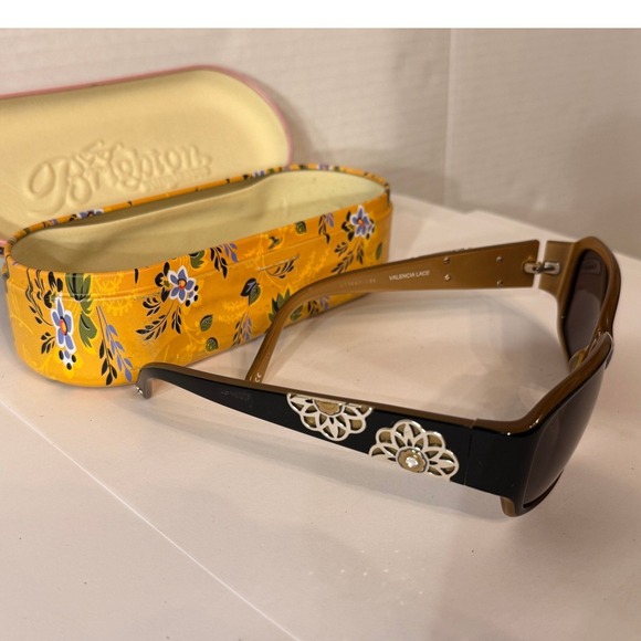 Brighton Sunglasses Valencia Lace Sunglasses With Case - Picture 8 of 10